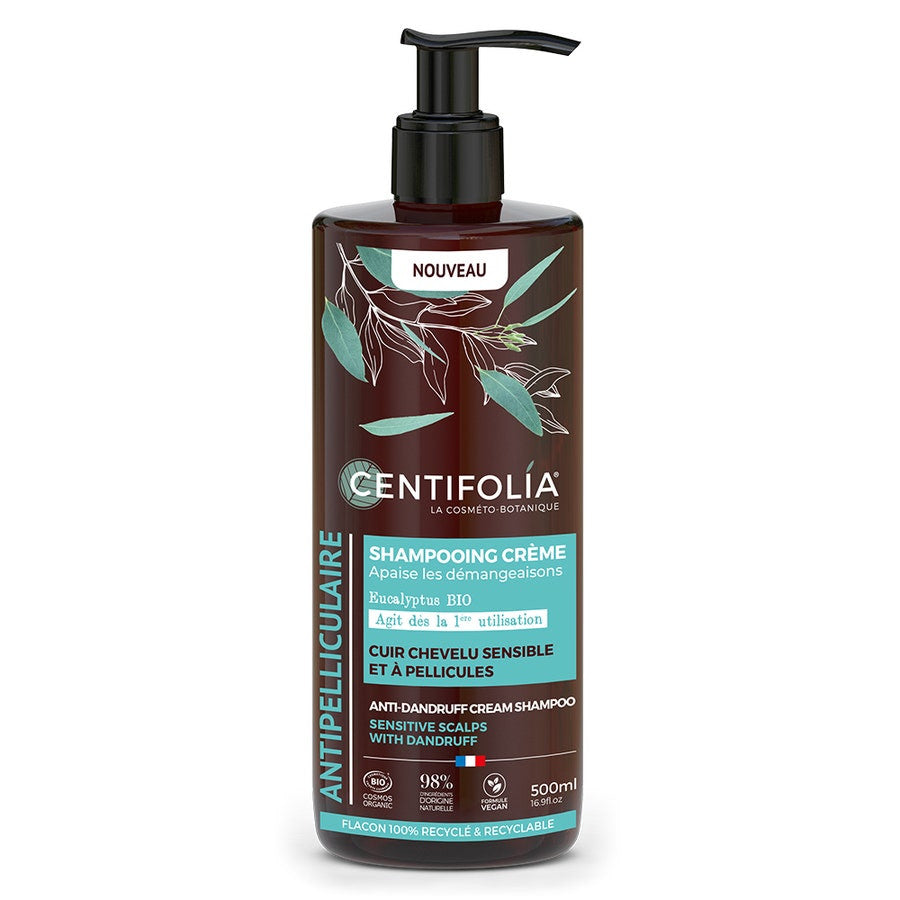 Centifolia Anti-dandruff Cream Shampoo Sensitive scalp 500ml (16.90fl oz)