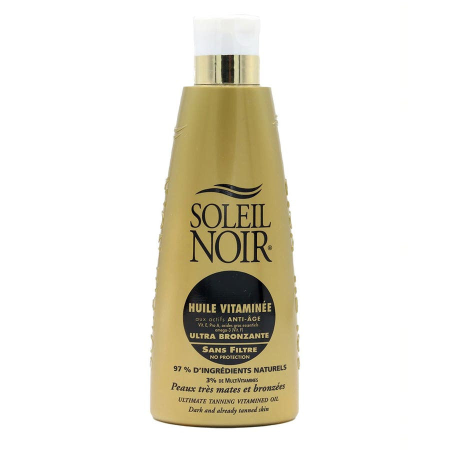 Huile Vitaminée Ultra Bronzante Soleil Noir N°12 150 ml 