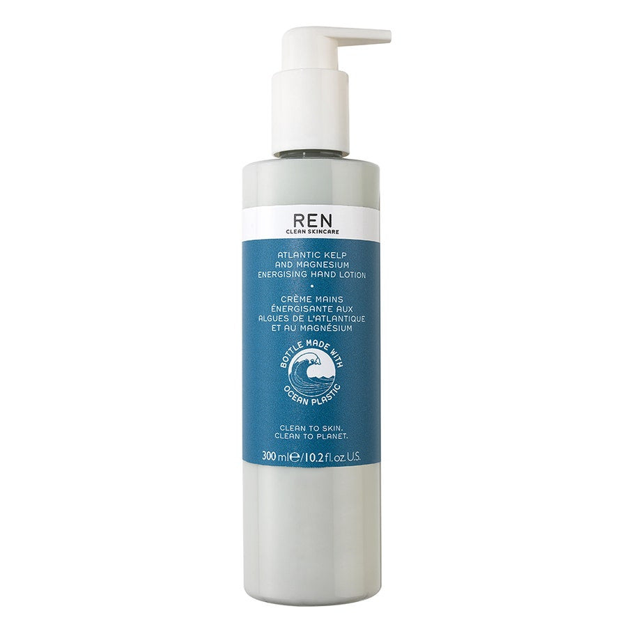 Crème mains énergisante aux eaux atlantiques et magnésium REN Clean Skincare 300 ml (10,14 fl oz) 