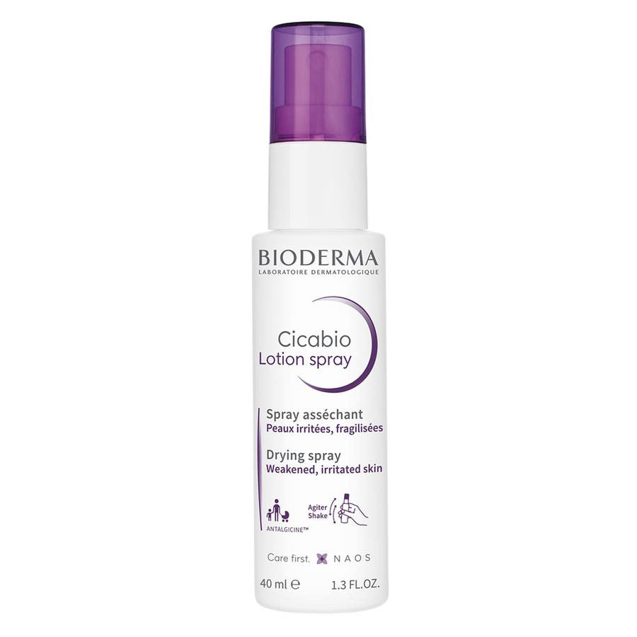 Bioderma Cicabio Lotion Spray 40 ml - Soin Réparateur Apaisant 