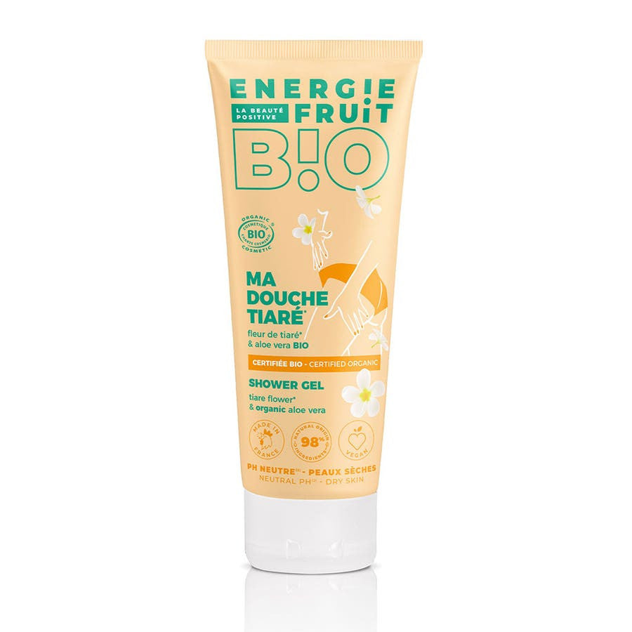 Energie Fruit Certified Organic Shower Gel Fleur De Tiare & Aloe Vera 200ml (6.76fl oz)