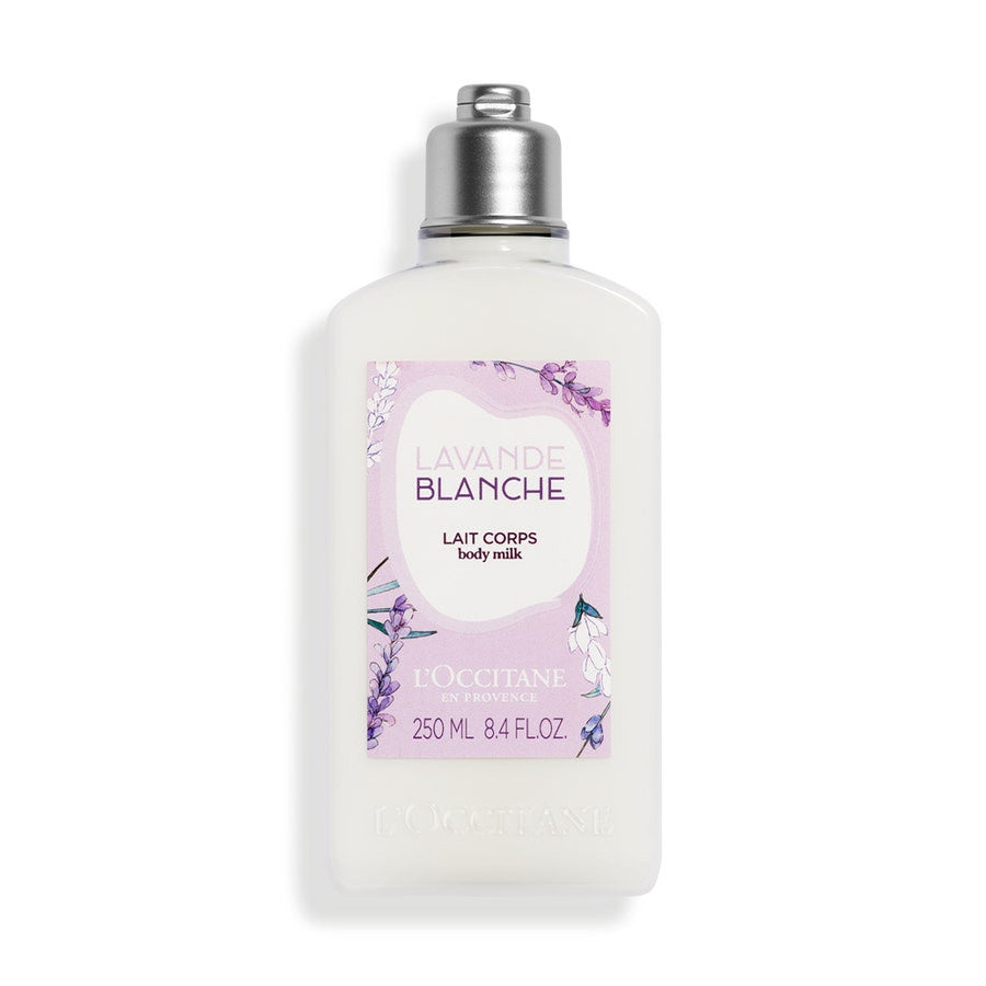 Lait corporel à la lavande blanche L'Occitane en Provence 250 ml (8,45 fl oz) 