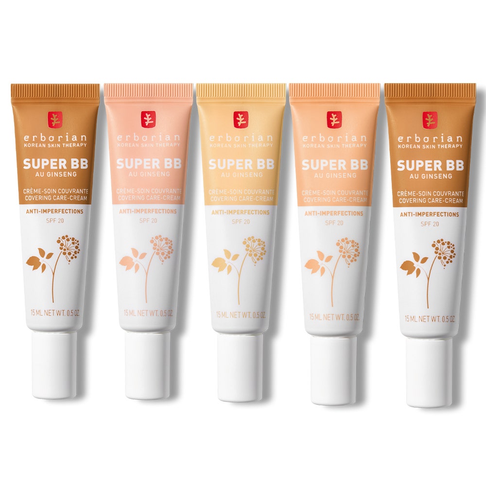 Erborian Super BB - Crème hydratante teintée Anti-imperfections 15 ml (0.51fl oz)