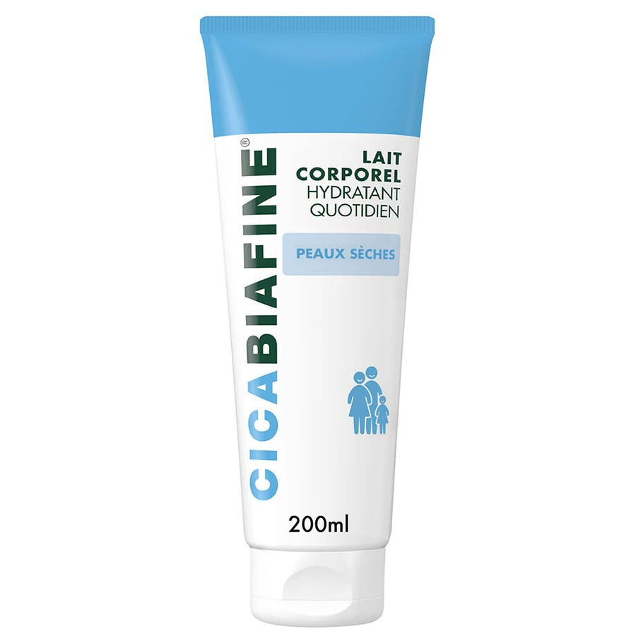 Cicabiafine Lait Corporel Hydratant Quotidien 200 ml (6,76 fl oz) 