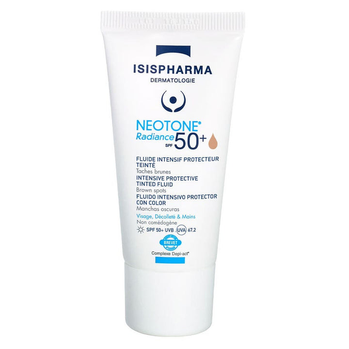 Isispharma Neotone Radiance Fluide teinté protecteur intensif SPF50+ 30ml