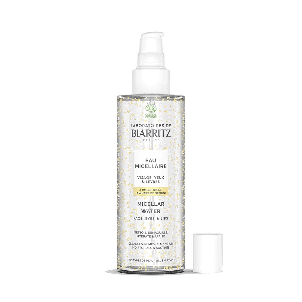 Laboratoires De Biarritz Cleaning Organic Micellar Water Face, Eyes and Lips 200ml (6.76fl oz)