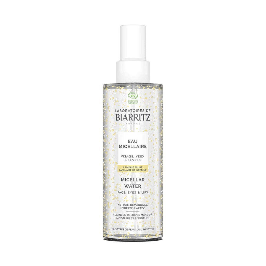 Laboratoires De Biarritz Cleaning Organic Micellar Water Face, Eyes and Lips 200ml (6.76fl oz)