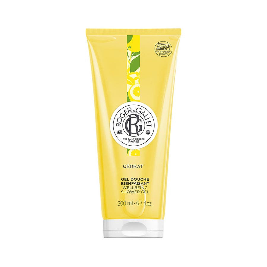 Roger &amp; Gallet Gel Douche Énergisant Cédrat 200 ml (6,76 fl oz) 