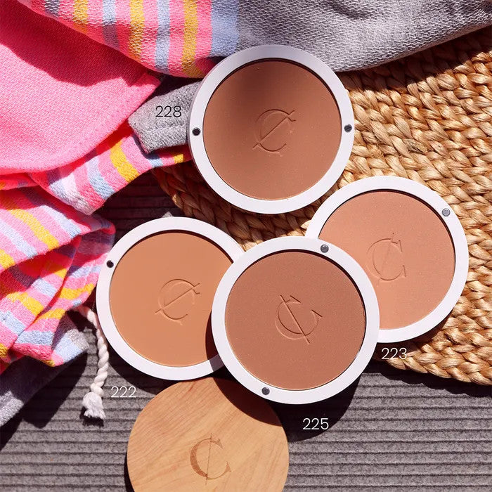 Couleur Caramel Terre Caramel 8.5g (0.30 oz) - Organic Illuminating Face Powder