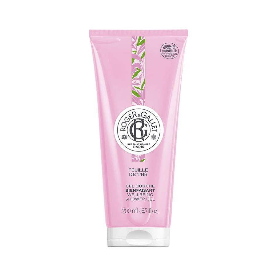 Roger &amp; Gallet Feuille de ThŽ Gel Douche Bénéfique 200 ml (6,76 fl oz) 