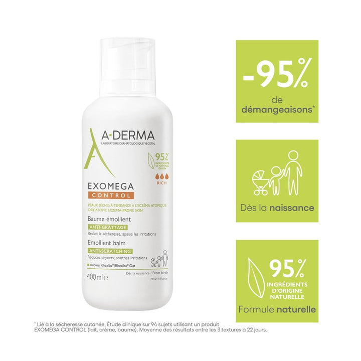 A-Derma Exomega Control Anti-Scratching Emollient Balm