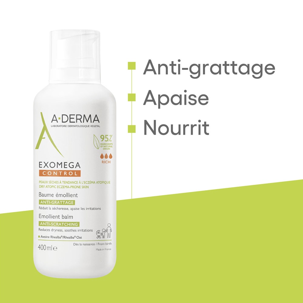 A-Derma Exomega Control Anti-Scratching Emollient Balm