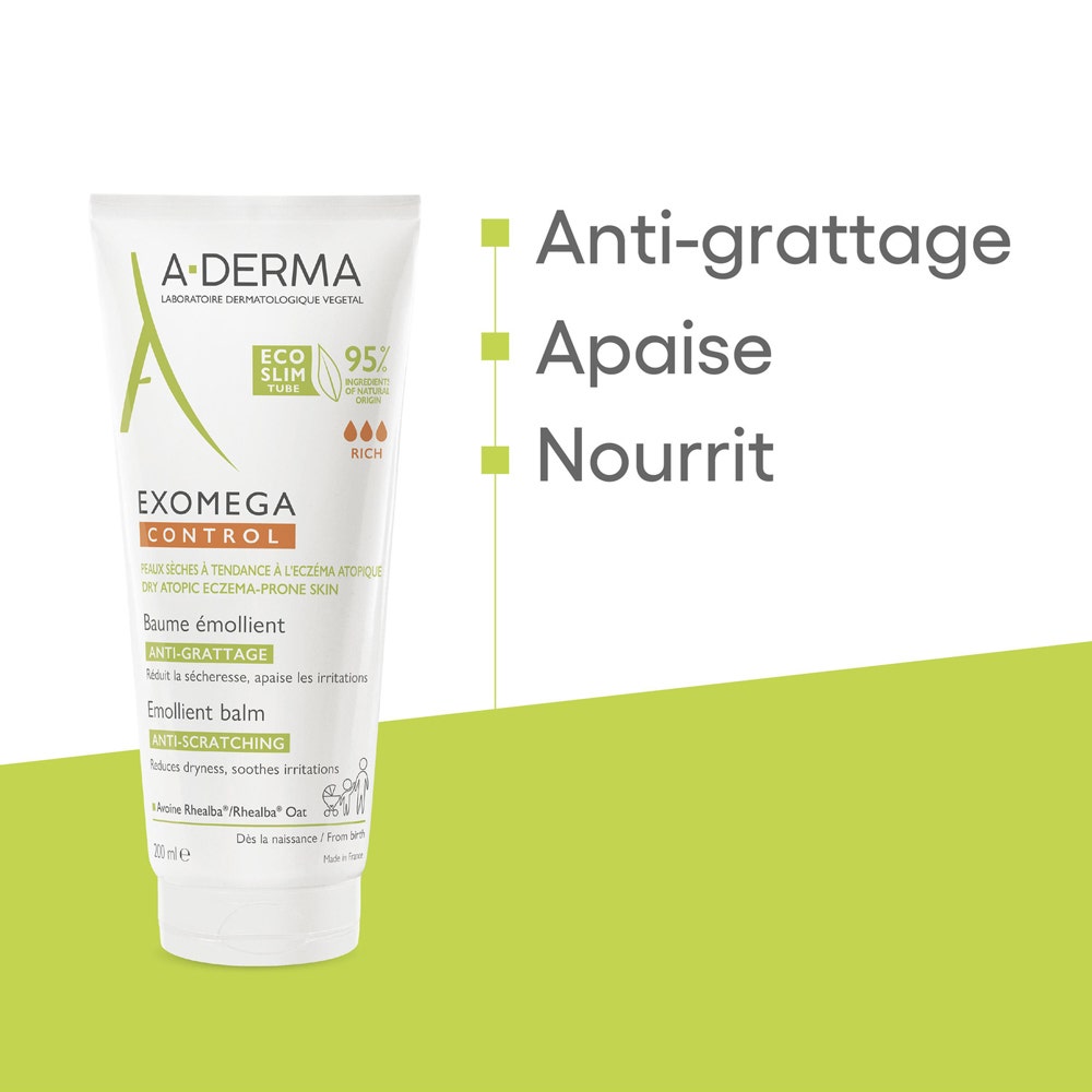 A-Derma Exomega Control Anti-Scratching Emollient Balm