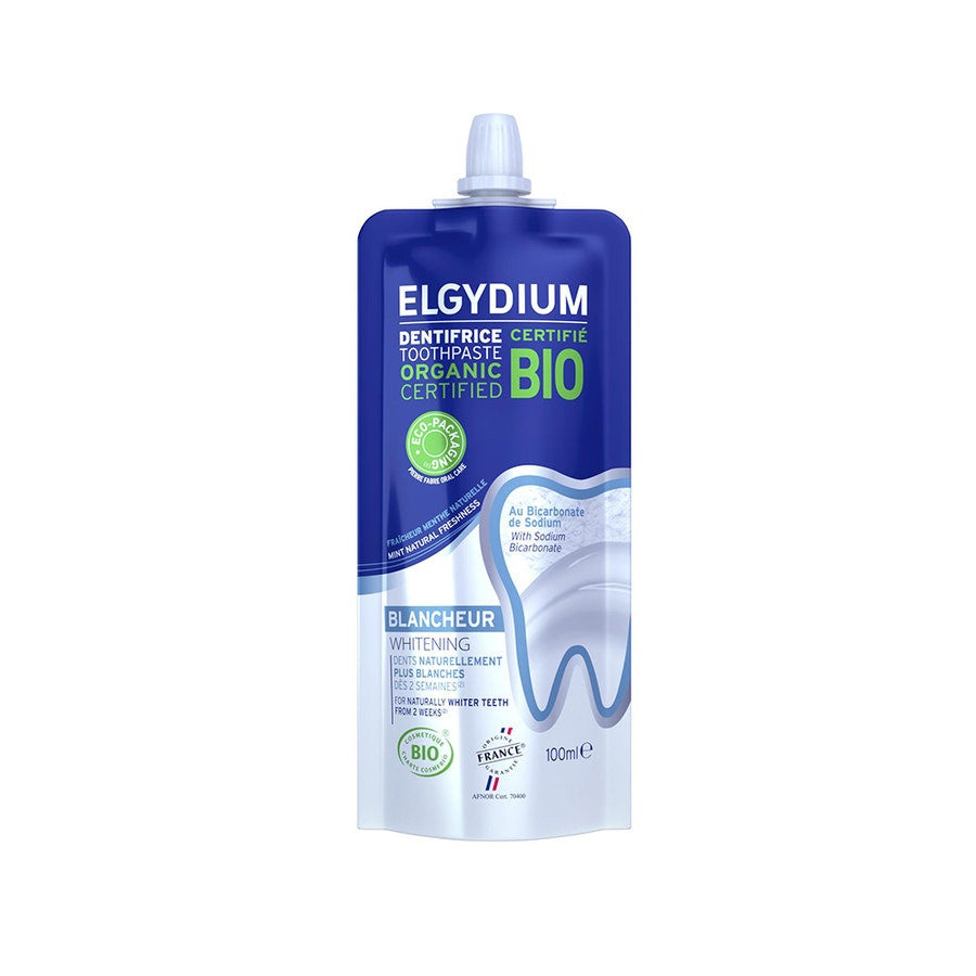 Elgydium Bioes Dentifrice blanchissant écologique pour dents sensibles 100 ml (3,38 fl oz) 