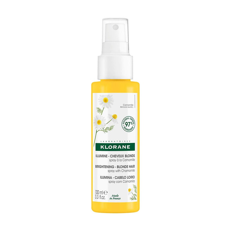 Spray éclaircissant pour cheveux blonds à la camomille Klorane 100 ml 