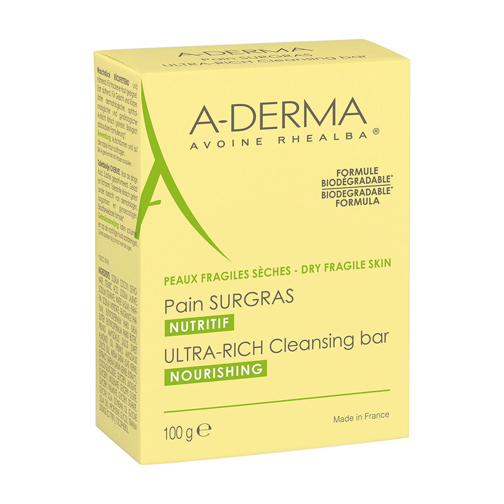 A-Derma Rhealba oats Rhealba Superfatted Soap Bar With Oat Milk100g (3.53oz) 100g (3.53oz)