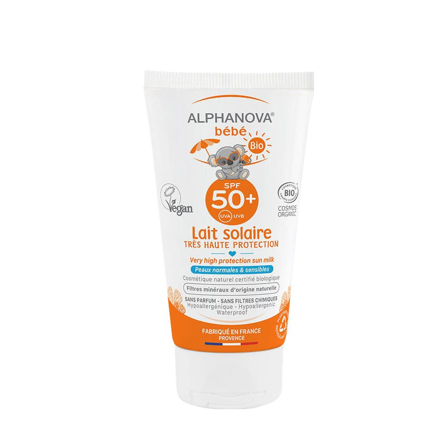 Alphanova Baby Sun Milk High Protection SPF50+ 50ml (1.69 fl oz)