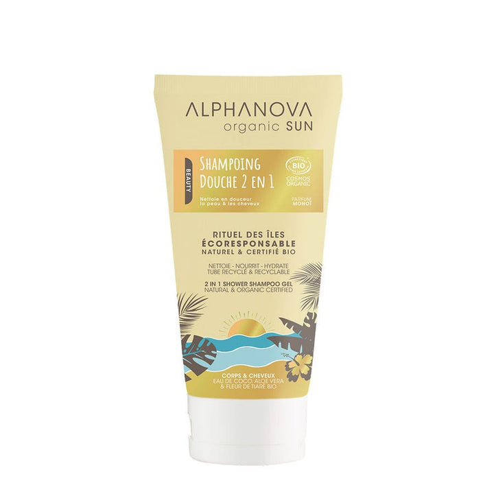 Alphanova Sun Organic 2-in-1 shower shampoo 150ml (5.07fl oz)