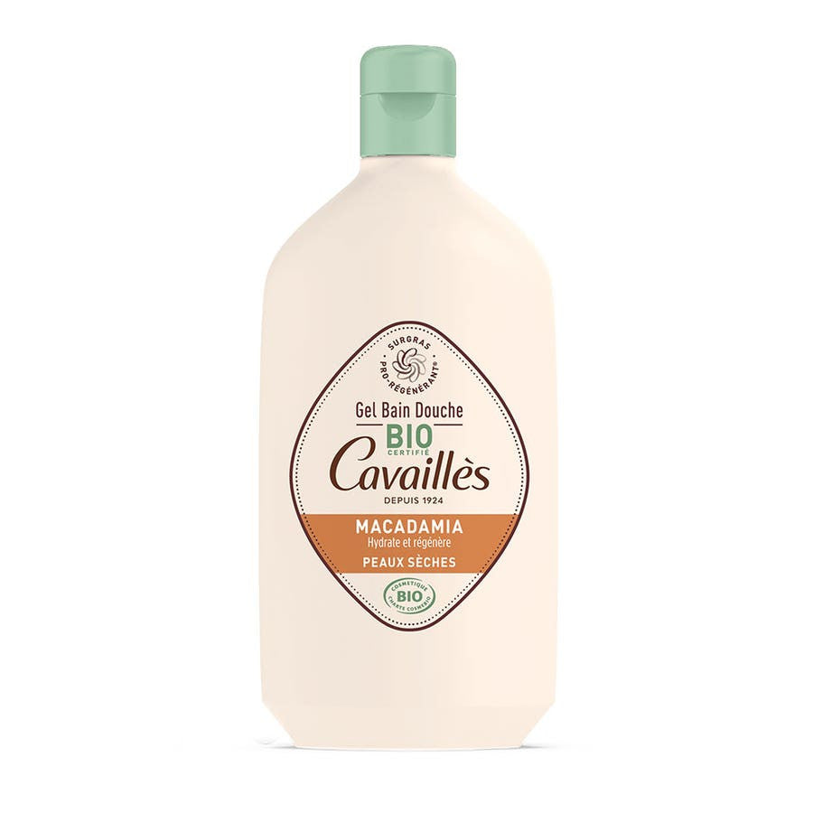 Gel bain et douche à l'huile de macadamia RogŽ Cavaill's peaux sensibles 400 ml (13,52 fl oz) 