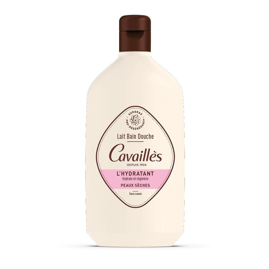 Rog® Cavaill s Lait de Bain et Douche Hydratant Peaux Sèches 400 ml (13,52 fl oz) 