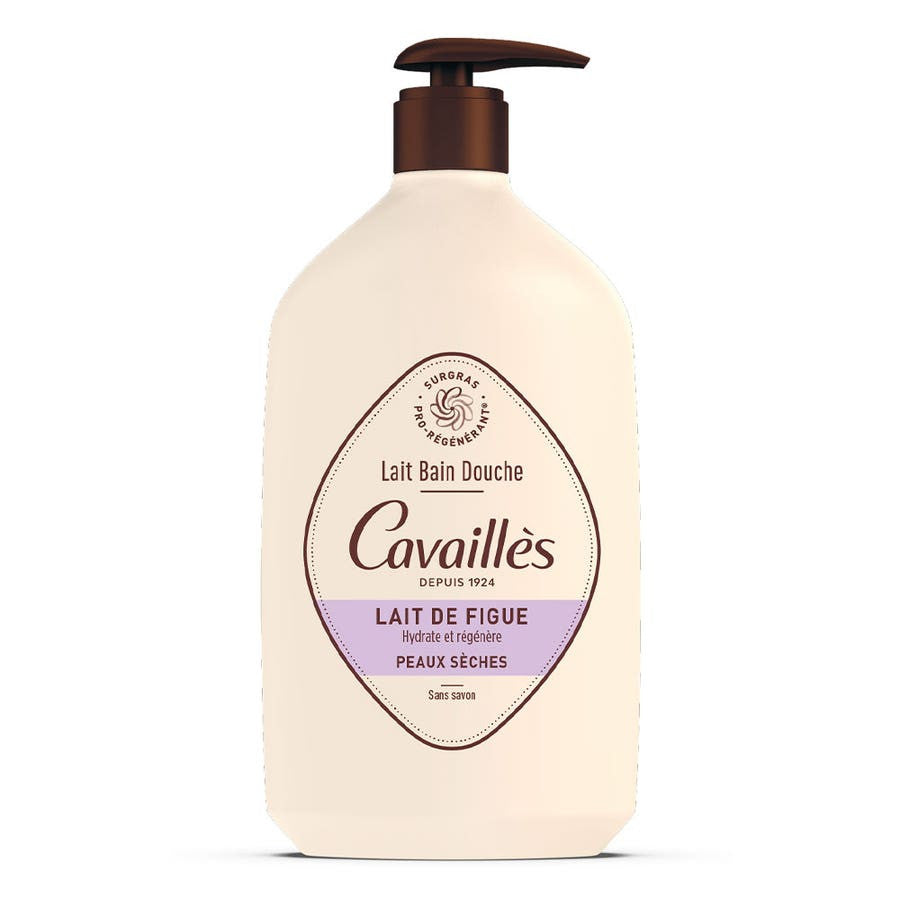 Rogé Cavaillès Bain &amp; Douche Lait de Figue Peaux Sèches 1L (33,81 fl oz) 