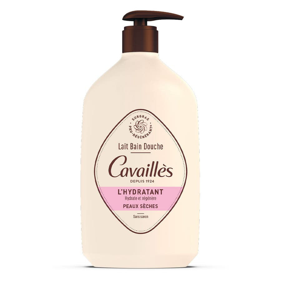 Rog® Cavaill s Lait de Bain et Douche Hydratant Peaux Sèches 1 L (33,81 fl oz) 