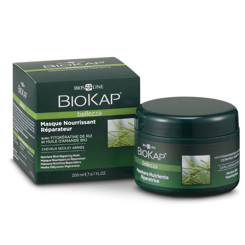 Biokap Belleza Nourishing and Repair Hair Mask 200 ml (6.76fl oz)
