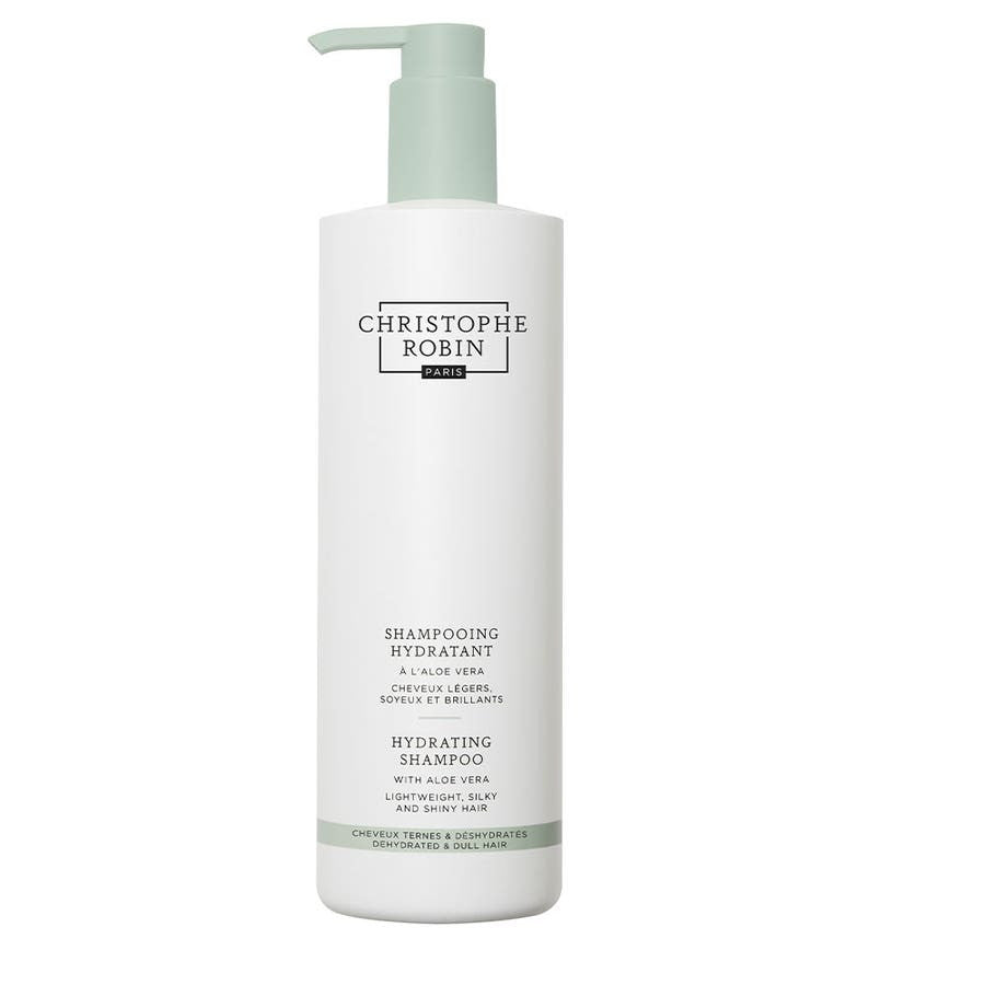 Christophe Robin Hydrating Ritual Hydrating Shampoo with Aloe Vera 500ml (16.90 fl oz)