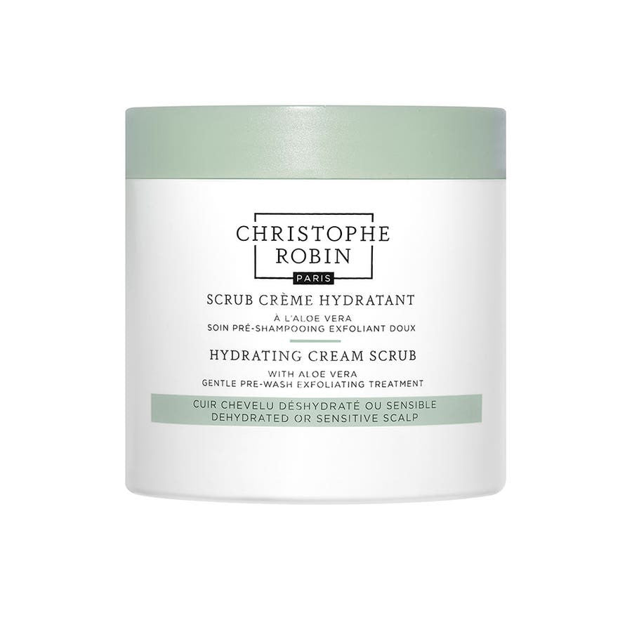 Christophe Robin Hydrating Ritual Scrub Cream Hydrating Dehydrated or sensitive scalp 250ml (8.45fl oz)