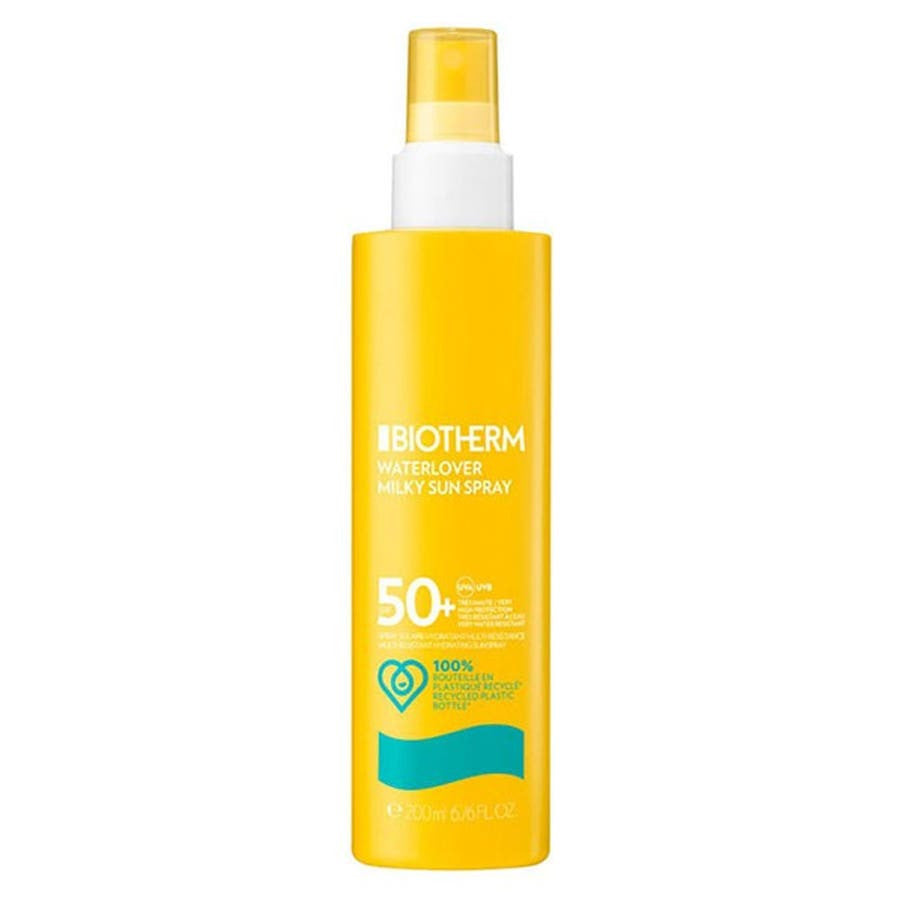 Spray solaire lacté Biotherm Waterlover SPF 50+ résistant à l'eau et au sable 200 ml 