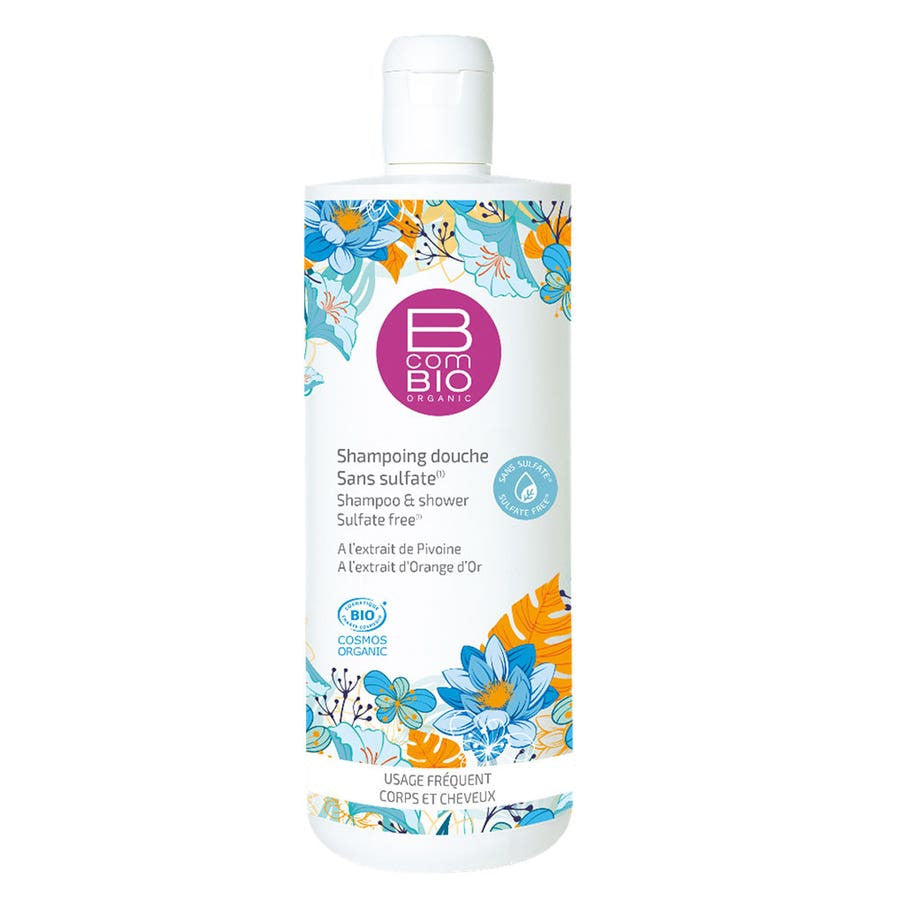 Bcombio Organic Sulphate Free Shower Shampoo 500ml (16.90fl oz)