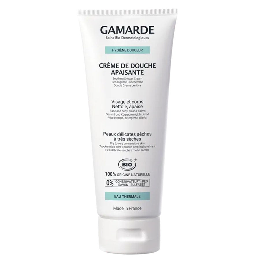 Crème de douche apaisante Gamarde 200 g (7,05 oz) 