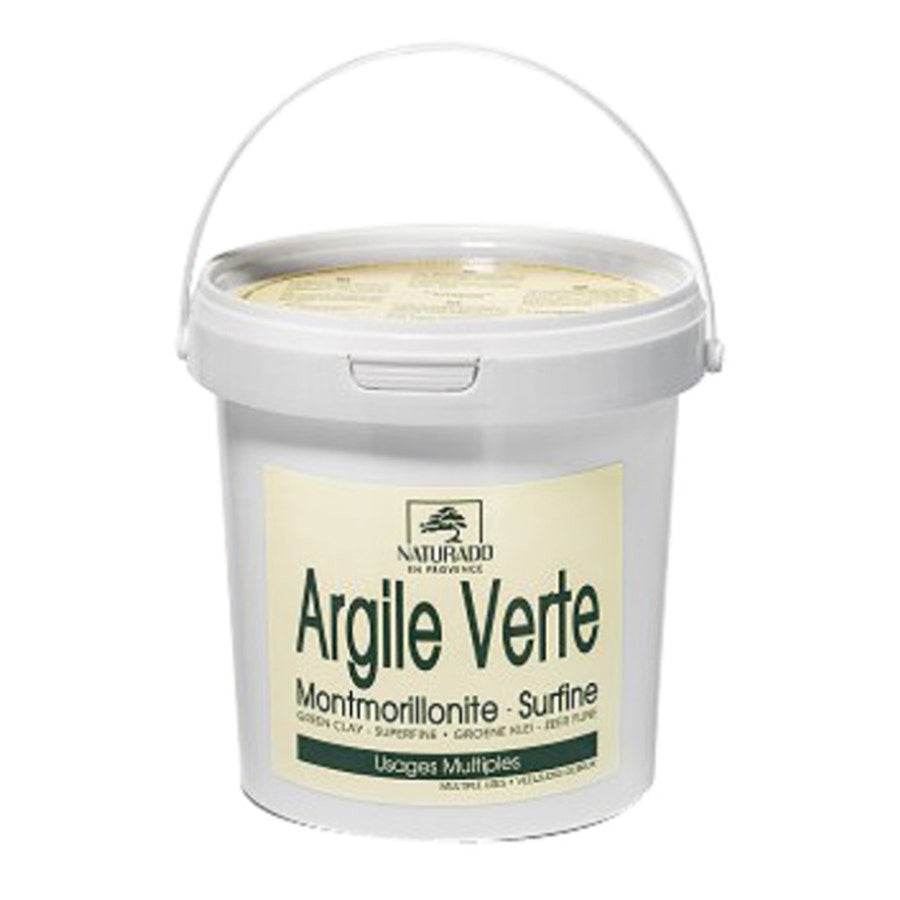 Argile verte multi-usages Naturado Montmorillonite Surfine 1 kg (35,27 oz) 