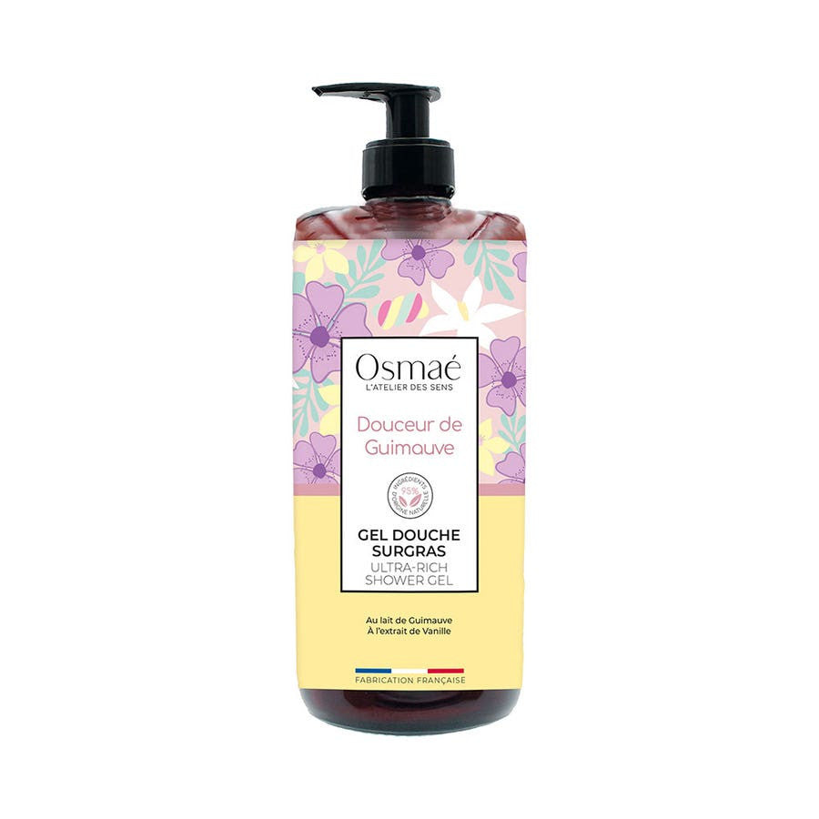 Gel douche surgras doux à la guimauve Osmae 1 L (33,81 fl oz) 