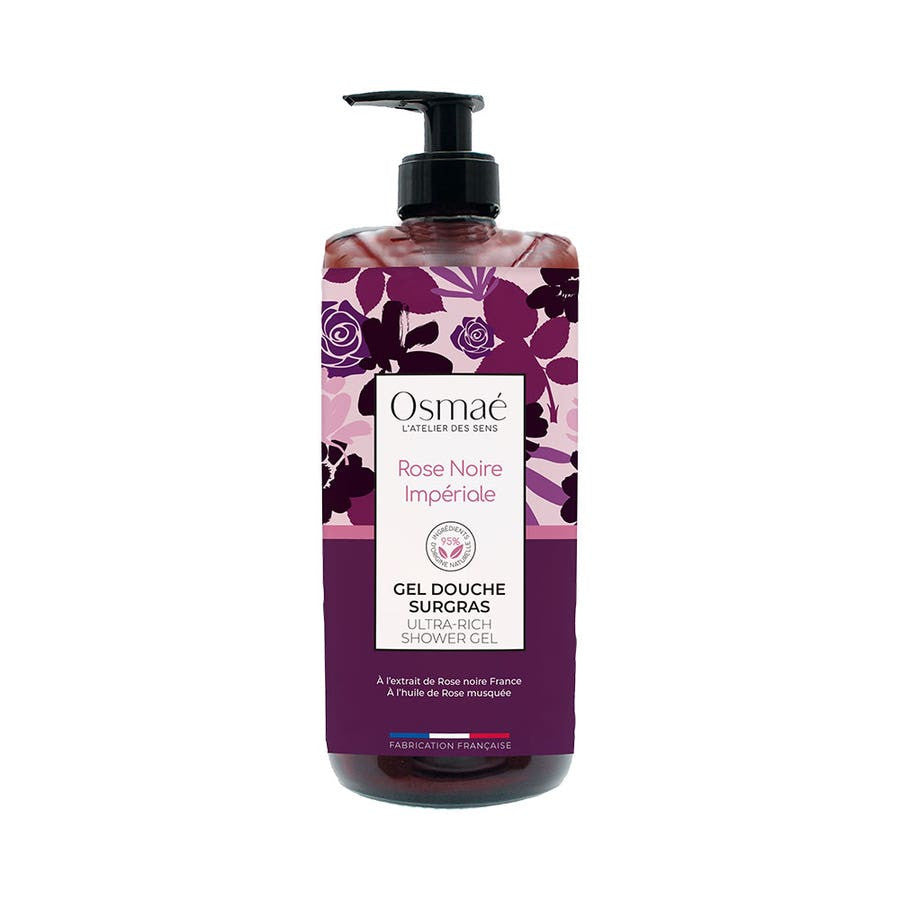 Osmae Surgras Rose Noir Impriale Shower Gel 1L (33,81fl oz)