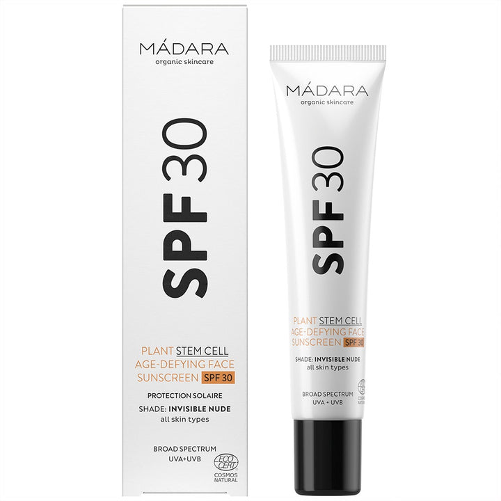 MÁDARA organic skincare SPF 30 Plant Stem Cell Suncare Anti-Age Cream 40ml (1.35fl oz) - FrenchBeautyHub