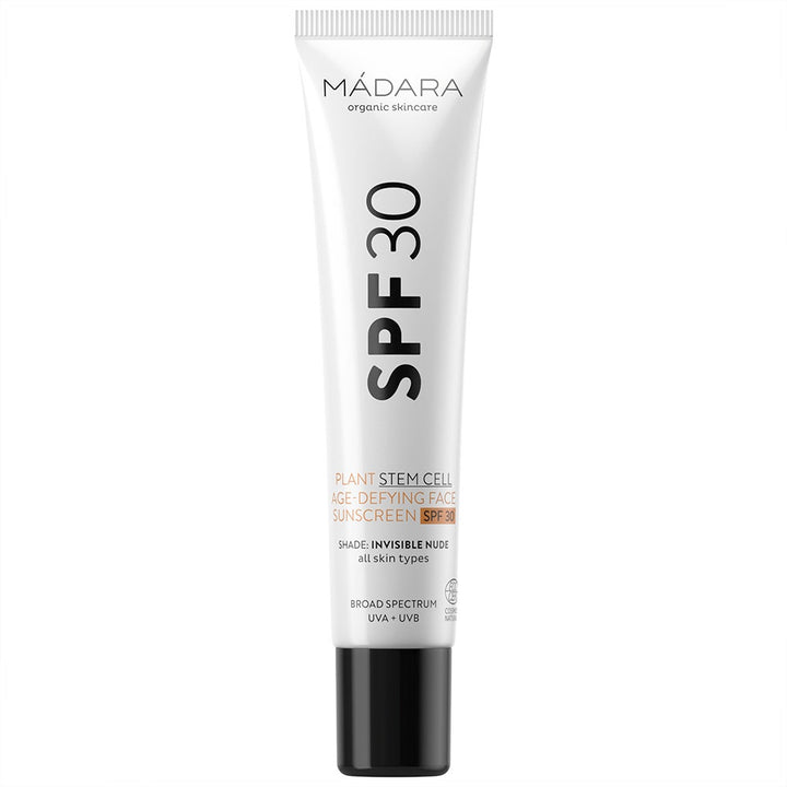 MÁDARA organic skincare SPF 30 Plant Stem Cell Suncare Anti-Age Cream 40ml (1.35fl oz) - FrenchBeautyHub