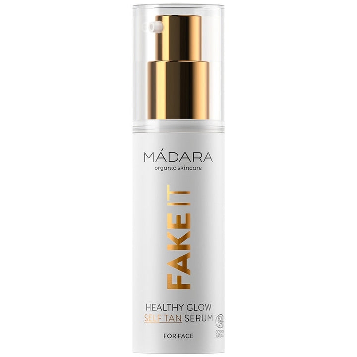 Madara organic skincare Fake It Sérum facial autobronceador de luminosidad saludable 30ml