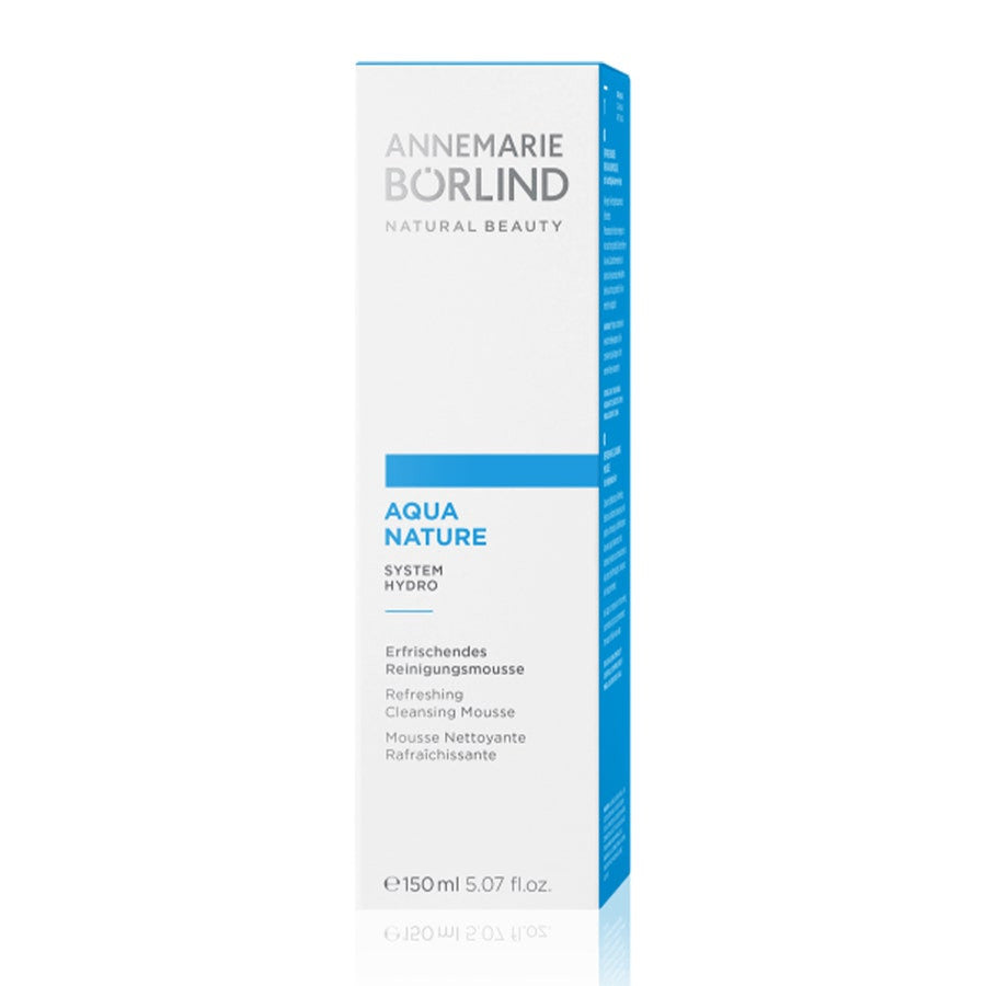 ANNEMARIE BORLIND Aquanature Refreshing Facial Cleansing Foam Dehydrated Skin 150ml (5.07fl oz)