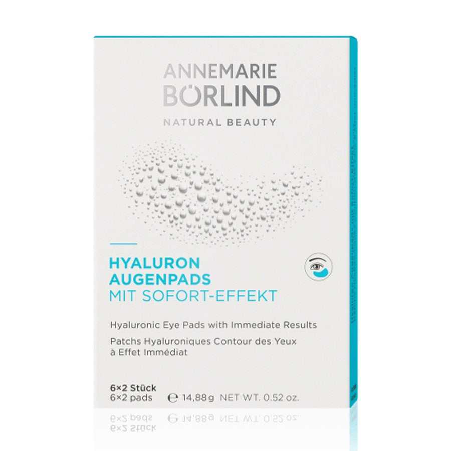 ANNEMARIE BORLIND Immediate Effect Hyaluronic Eye Patches x6