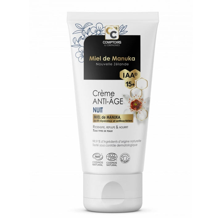 Comptoirs Et Compagnies Anti-Ageing Face Night Cream IAA 15+ Manuka Honey 50ml (1.69fl oz)