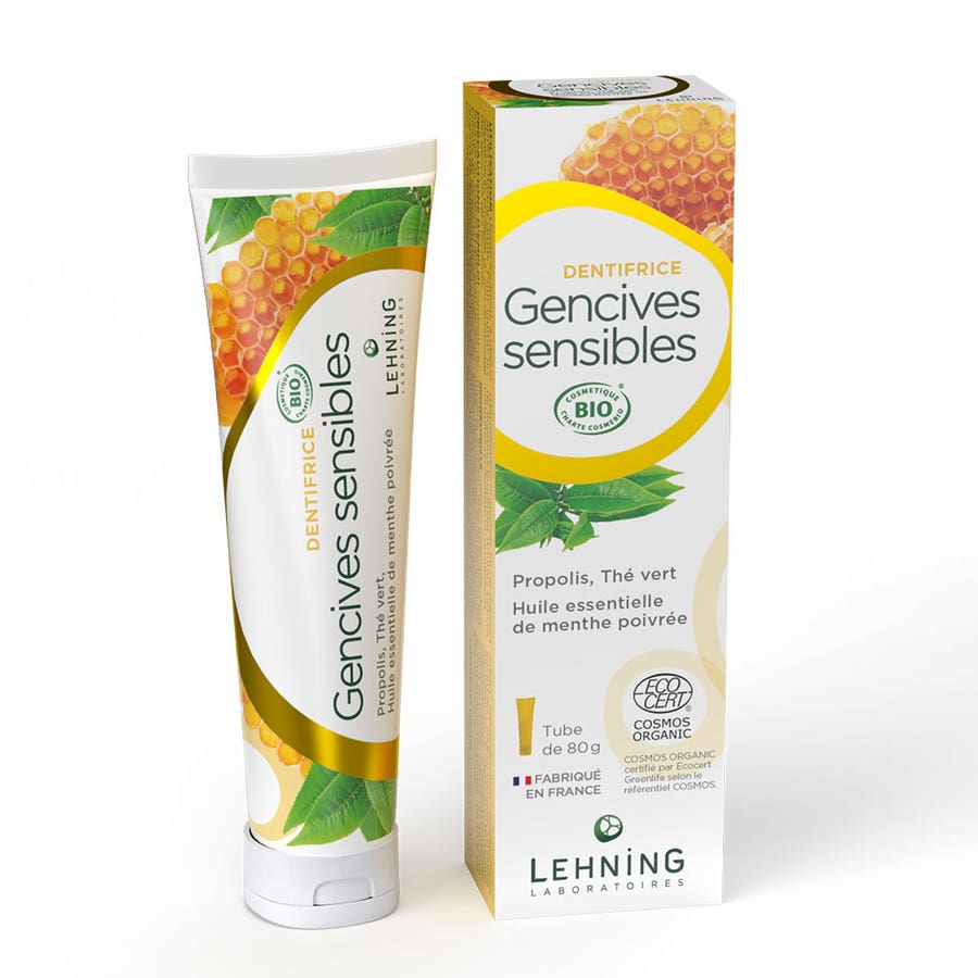 Lehning Toothpaste for sensitive gums Bioes 80g (2.82oz)