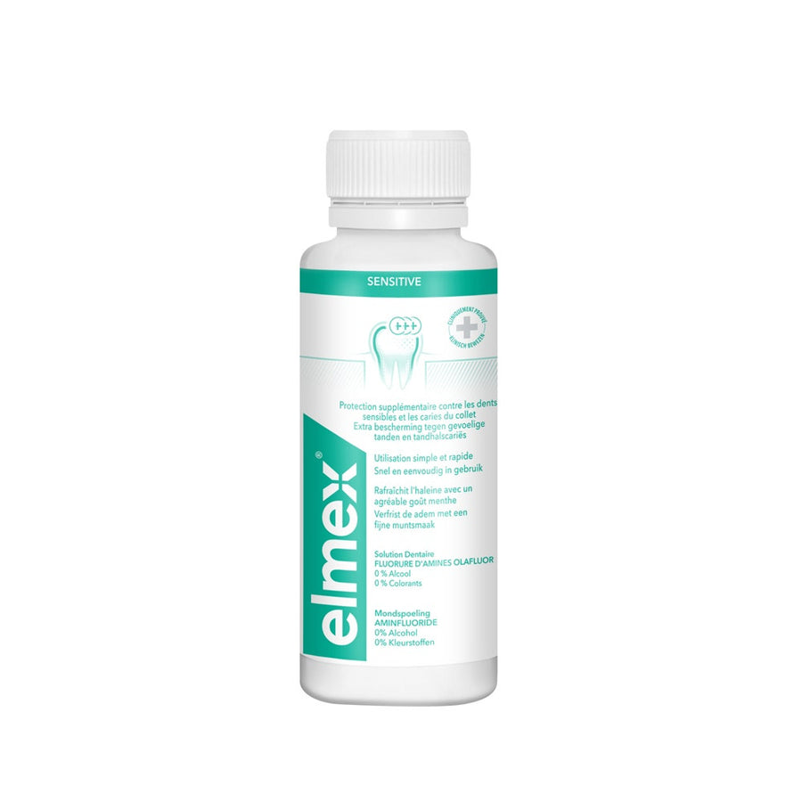 Elmex Sensitive Mouthwash Sensitive 100ml (3.38fl oz) - FrenchBeautyHub