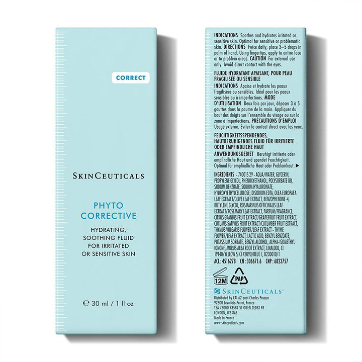 Skinceuticals Correct Phyto Corrective hydrating face serum for irritated skin with redness 30ml (1.01fl oz)