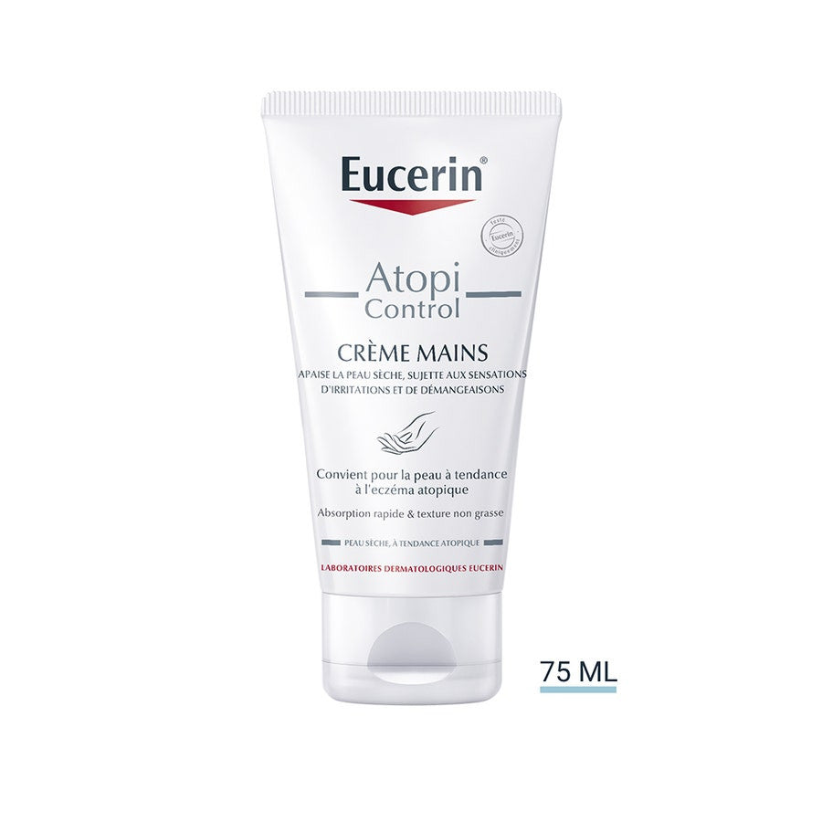 Eucerin Atopicontrol Crème Mains 75 ml (2,53 fl oz) 