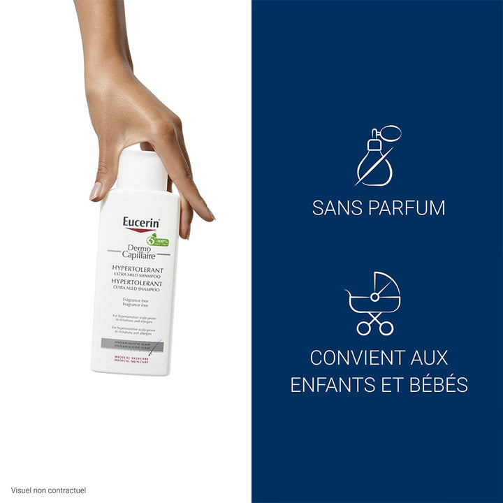 Eucerin Dermocapillaire Dermo Capillaire High Tolerance Shampoo Hypersensitive Scalp 250ml (8.45fl oz)