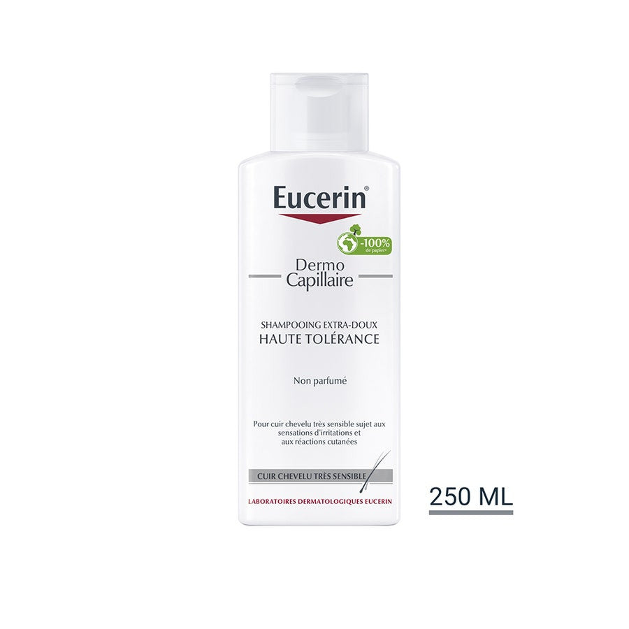 Eucerin DermoCapillaire Shampoing apaisant à l'urée pour cuir chevelu très sensible 250 ml 