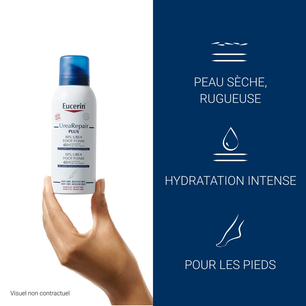 Eucerin UreaRepair Plus 10% Urea Foot Foam 150ml (5.07fl oz)