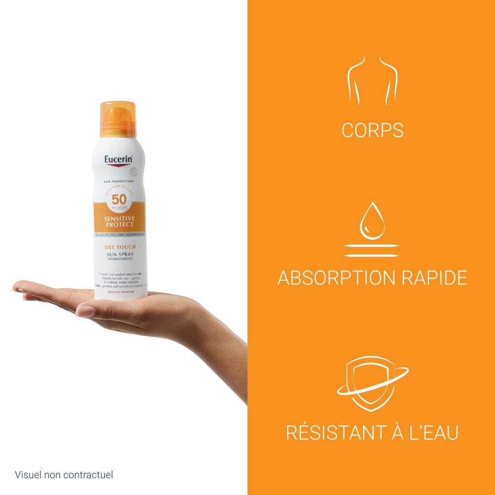 Eucerin Sun Protection Sun Mist Spf50 Sensitive Skin 200ml (6.76fl oz)