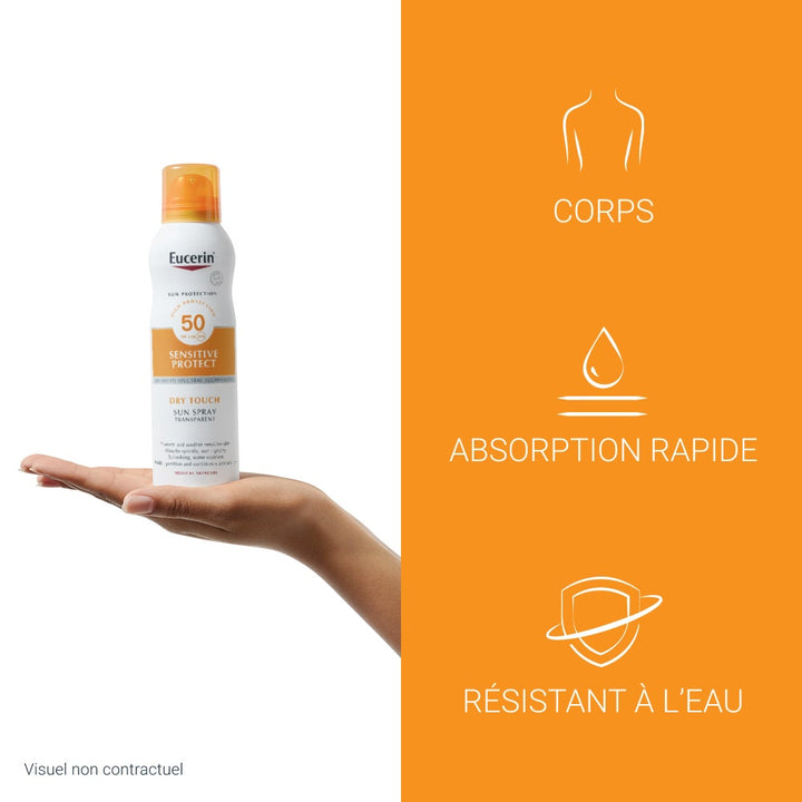 Eucerin Sun Protection Sun Mist Spf50 Sensitive Skin 200ml (6.76fl oz)